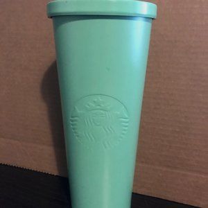 24oz Seafoam Green stainless Starbucks tumbler